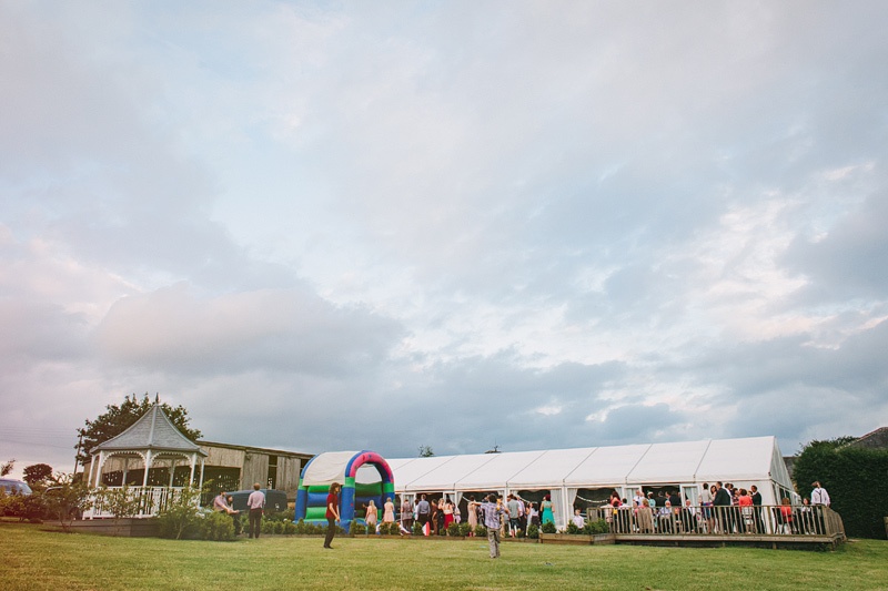 Marquee at Shottle Hall 