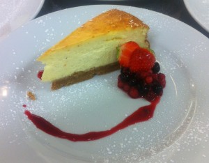 Baked cheesecake