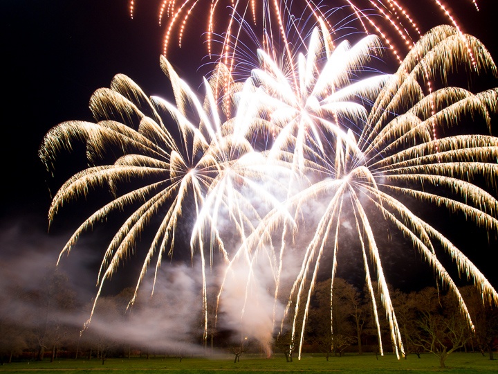 wedding fireworks