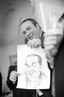 Sensible Pencil provided caricatures of guests DSC_2210