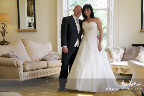 Jonny and Nicole chose Shottle Hall after attending a friend's wedding