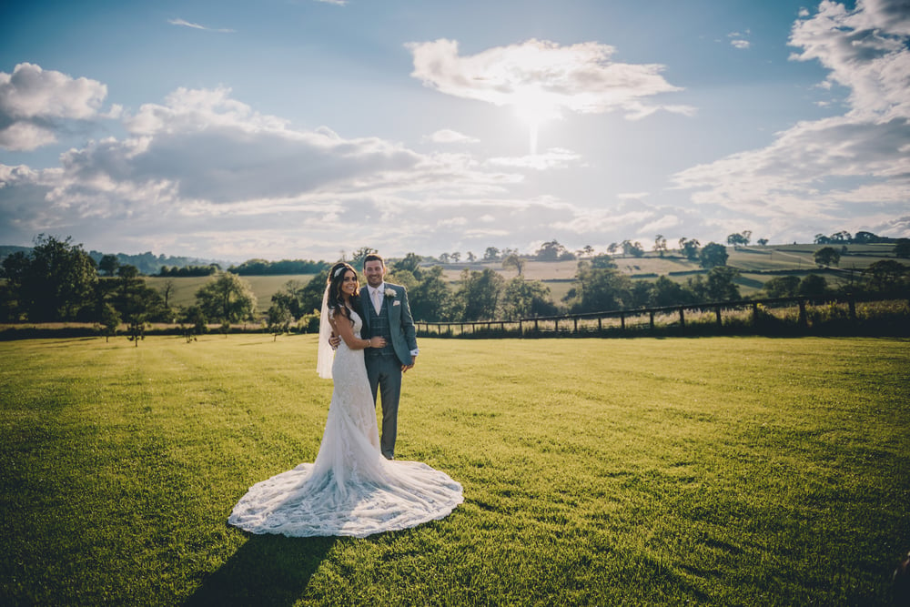 Bride and Groom Shottle Hall