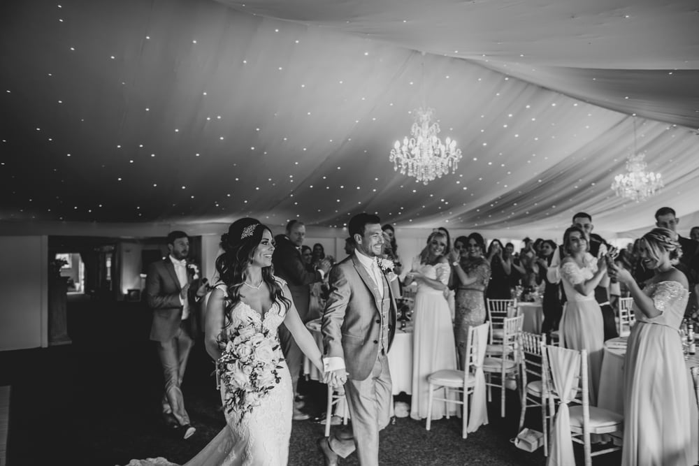 Marquee wedding Shottle Hall